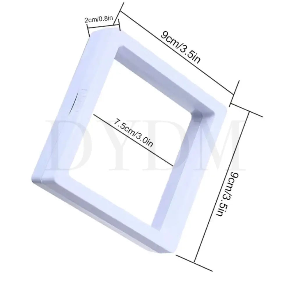 Floating Press-On Storage Case 9 X 2 (Cm) / 3.5 0.8 (In)