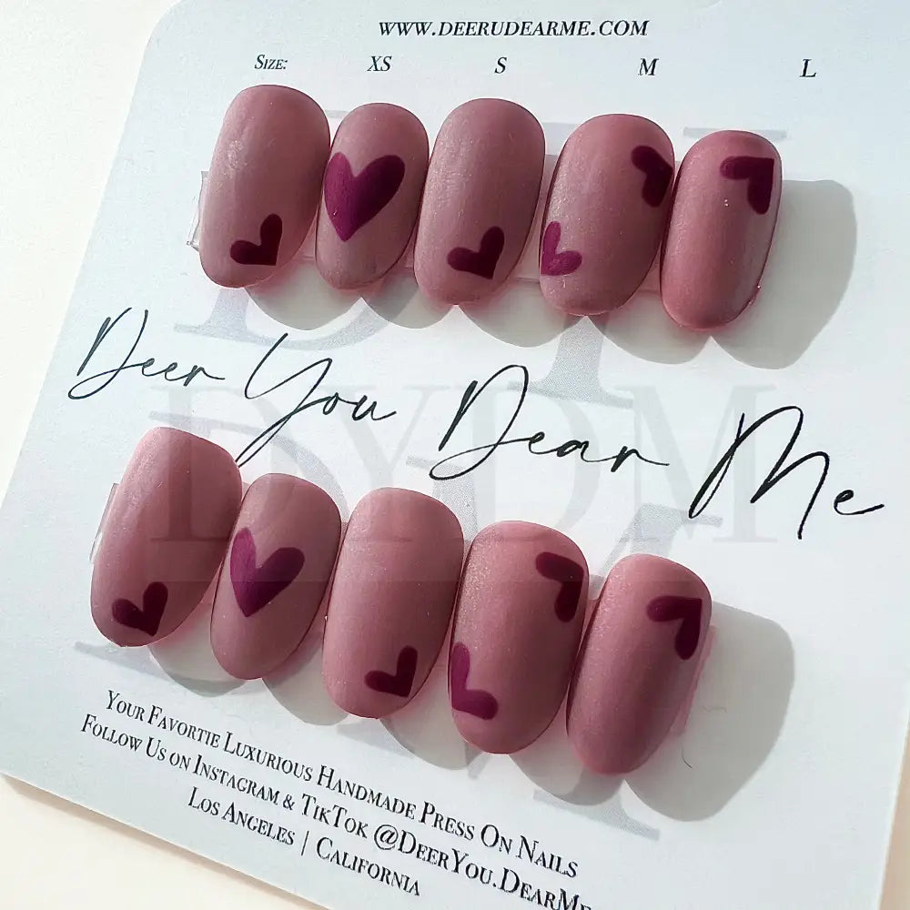 Matte Dusty Rose Love